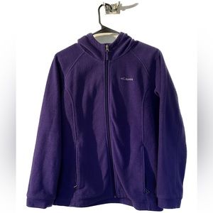 purple fleece jacket size XL (18/20)